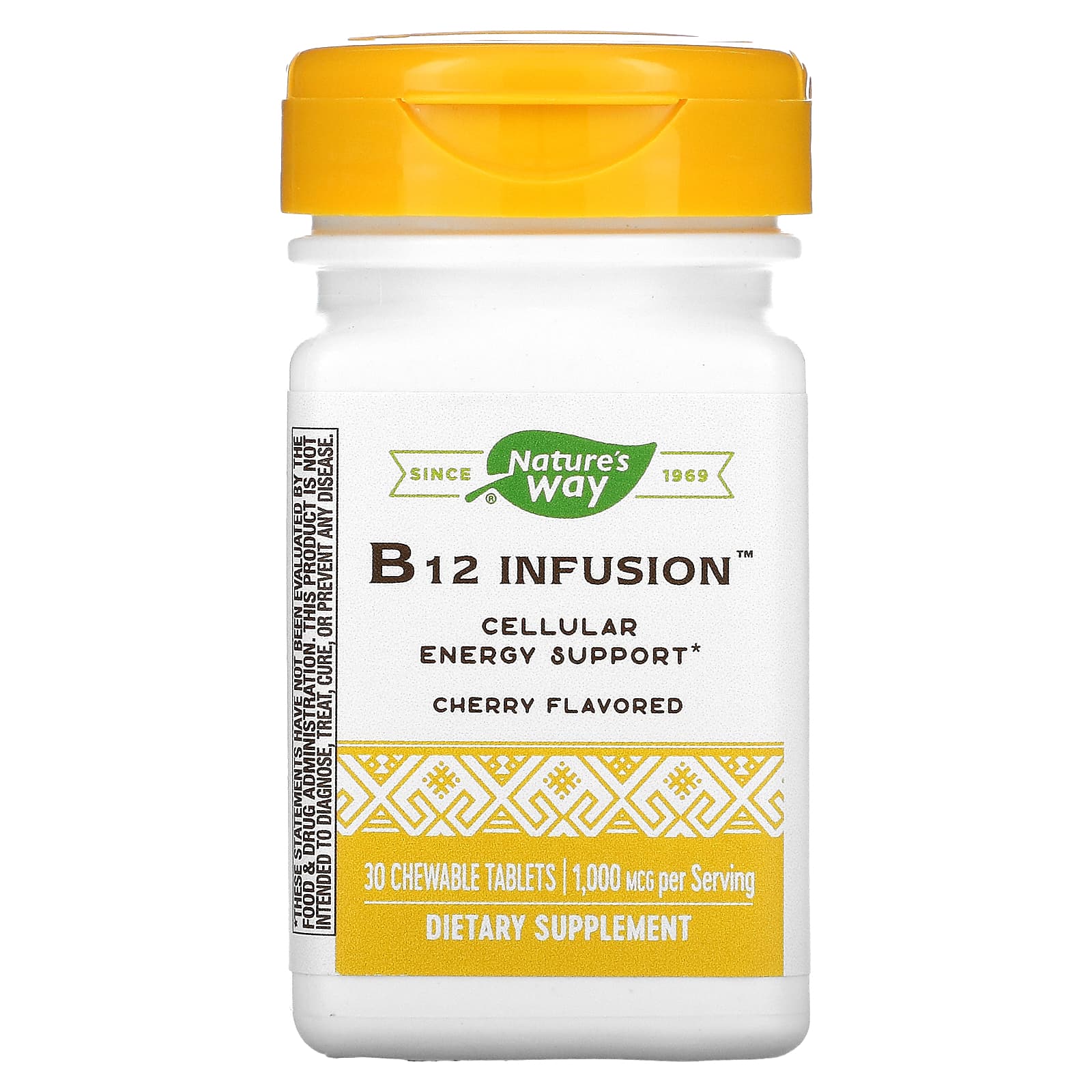 Nature’s Way, B-12 Infusion, 30 Tablets UPC 763948056231 | HiLife Vitamins