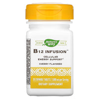 Nature’s Way, B-12 Infusion, 30 Tablets UPC 763948056231 | HiLife Vitamins