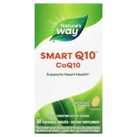 Nature’s Way, Smart Q10™ CoQ10, Tropical Fruit, 100 mg, 30 Chewable Tablets UPC 763948061136 | Hilife Vitamins