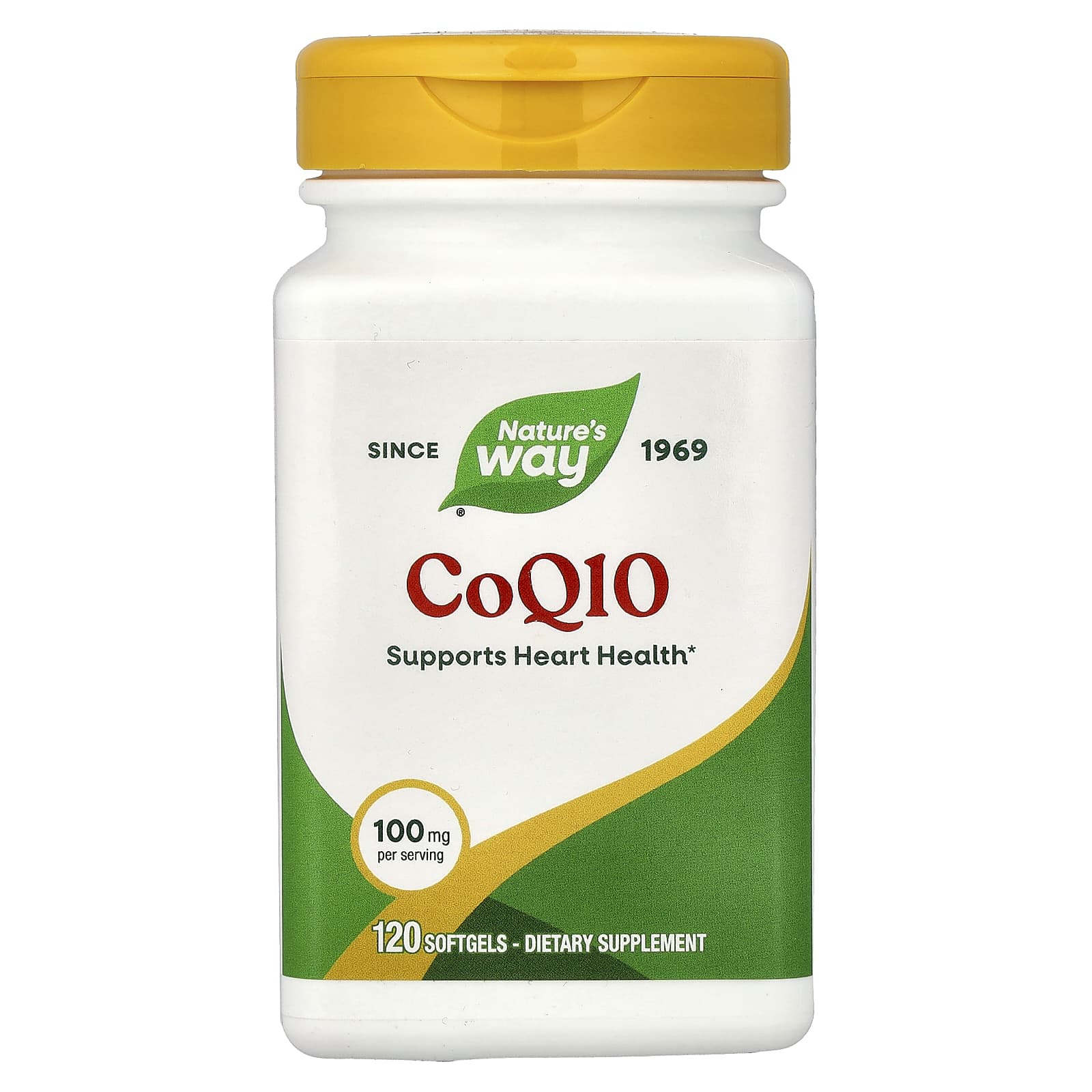 Nature’s Way, CoQ10 100mg, 120 Softgels UPC 763948062027 | Hilife Vitamins