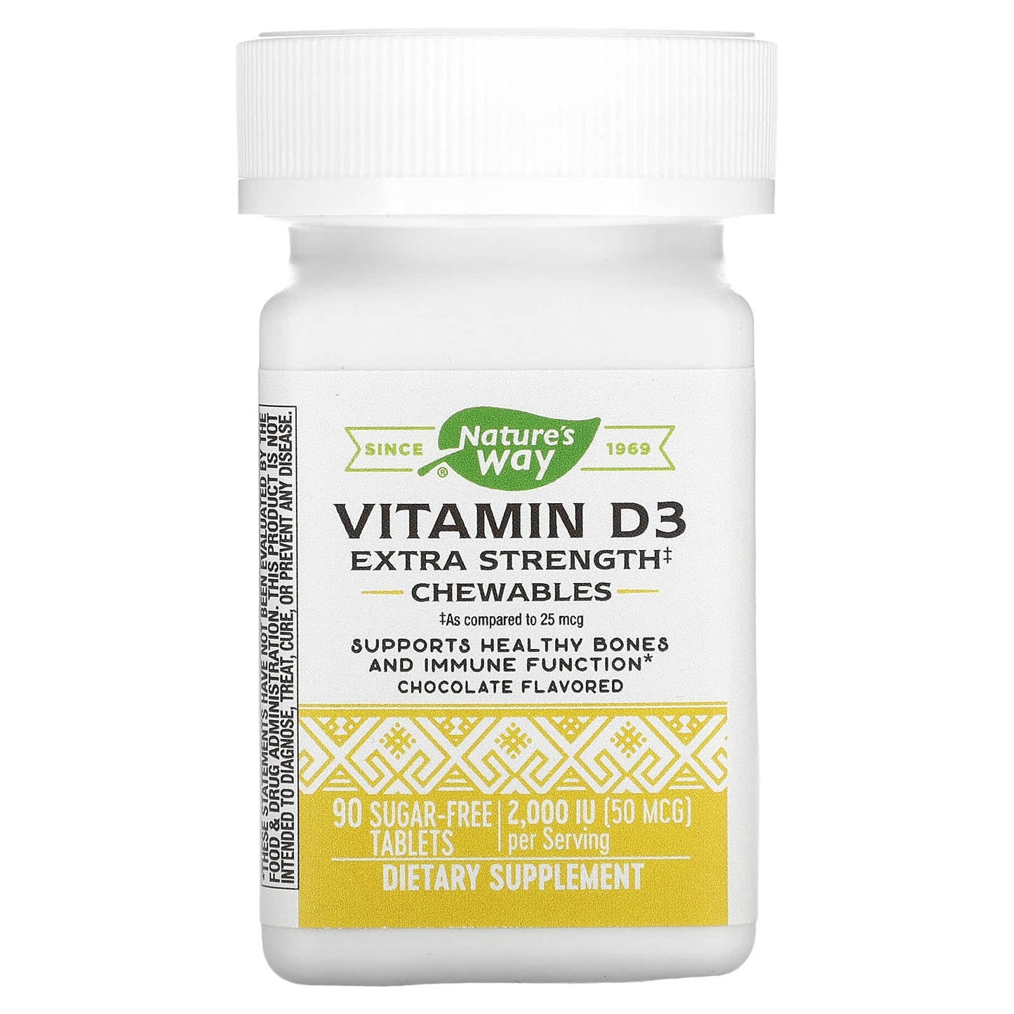 Nature’s Way, D3, 90 Tablets UPC 763948069194 | HiLife Vitamins