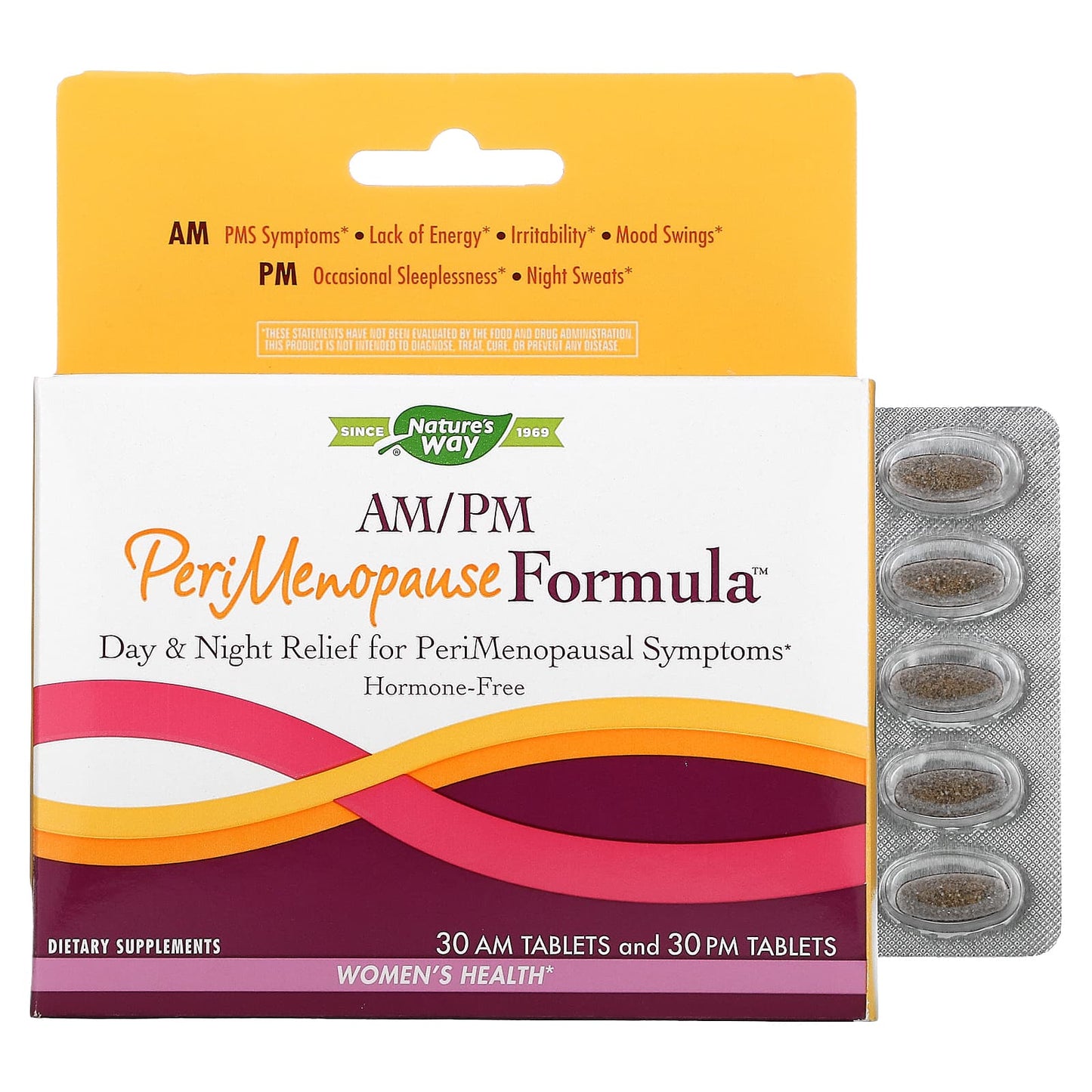 Nature’s Way, Am/Pm Peri Menopause, 60 Tablets UPC 763948072361 | Hilife Vitamins