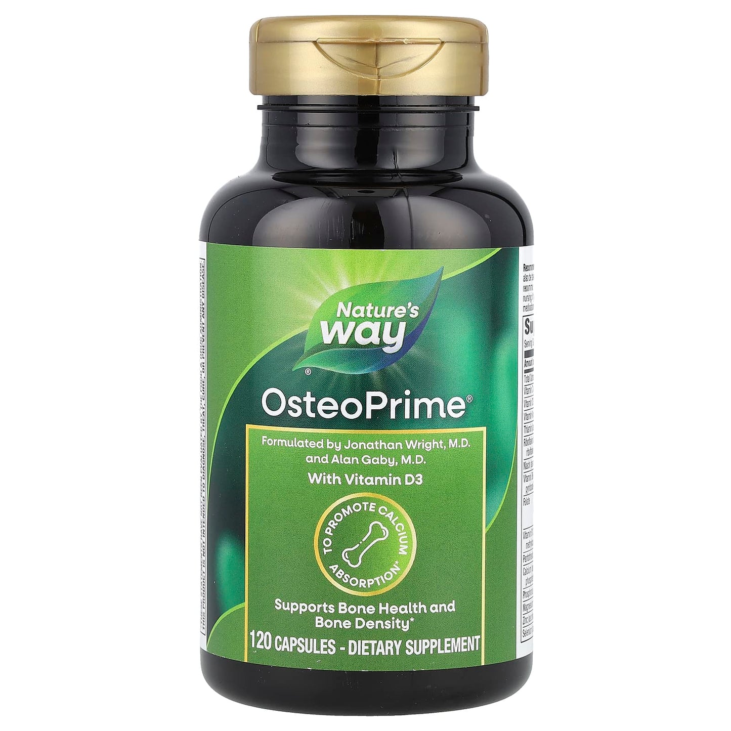 Nature’s Way, OsteoPrime®, 120 Vegetarian Capsules UPC 763948077229 | Hilife Vitamins