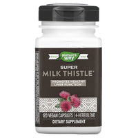 Nature’s Way, Super Milk Thistle, 120 Vegetarian Capsules UPC 763948081028 | Hilife Vitamins
