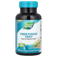 Nature’s Way, Fiber Fusion™ Daily, 3.1 g, 150 Vegan Capsules UPC 763948084524 | Hilife Vitamins