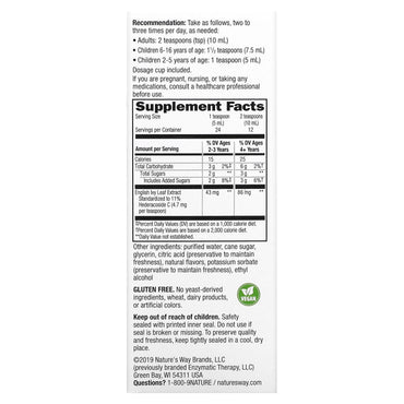 Nature’s Way, Bronchial Soothe, 4 Oz syrup UPC 763948087716 | Hilife Vitamins
