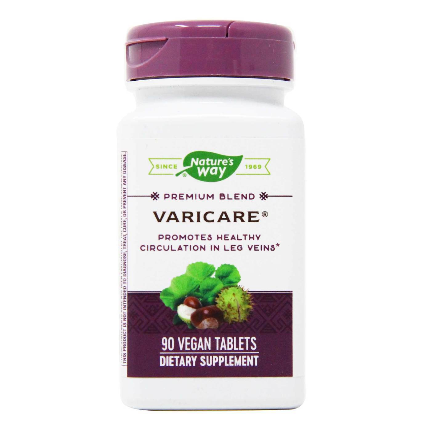 Nature’s Way, Varicare, 90 Tablets UPC 763948088492 | HiLife Vitamins