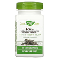 Nature’s Way, Dgl Chew, 100 Tablets UPC 763948090013 | Hilife Vitamins