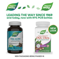 Nature’s Way, Dgl Ultra German Chocolate Chew, 90 Tablets UPC 763948091010 | Hilife Vitamins