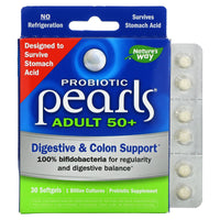 Nature’s Way, pearls adult 50+, 30 Softgels UPC 763948105106 | Hilife Vitamins