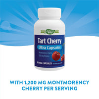 Nature’s Way, Tart Cherry, Ultra Capsules, 1,200 mg, 90 Veg Capsules UPC 763948564453 | Hilife Vitamins