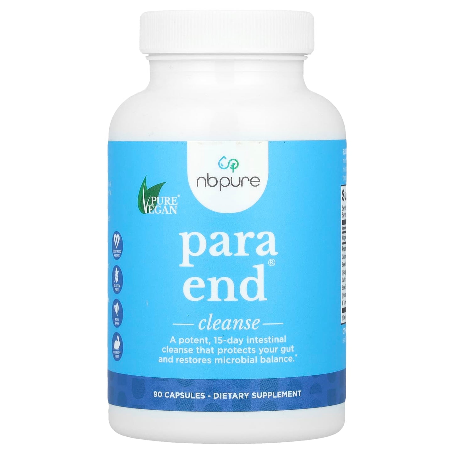 NB Pure, Para End®, Cleanse, 90 Capsules UPC 013886506245 | Hilife Vitamins