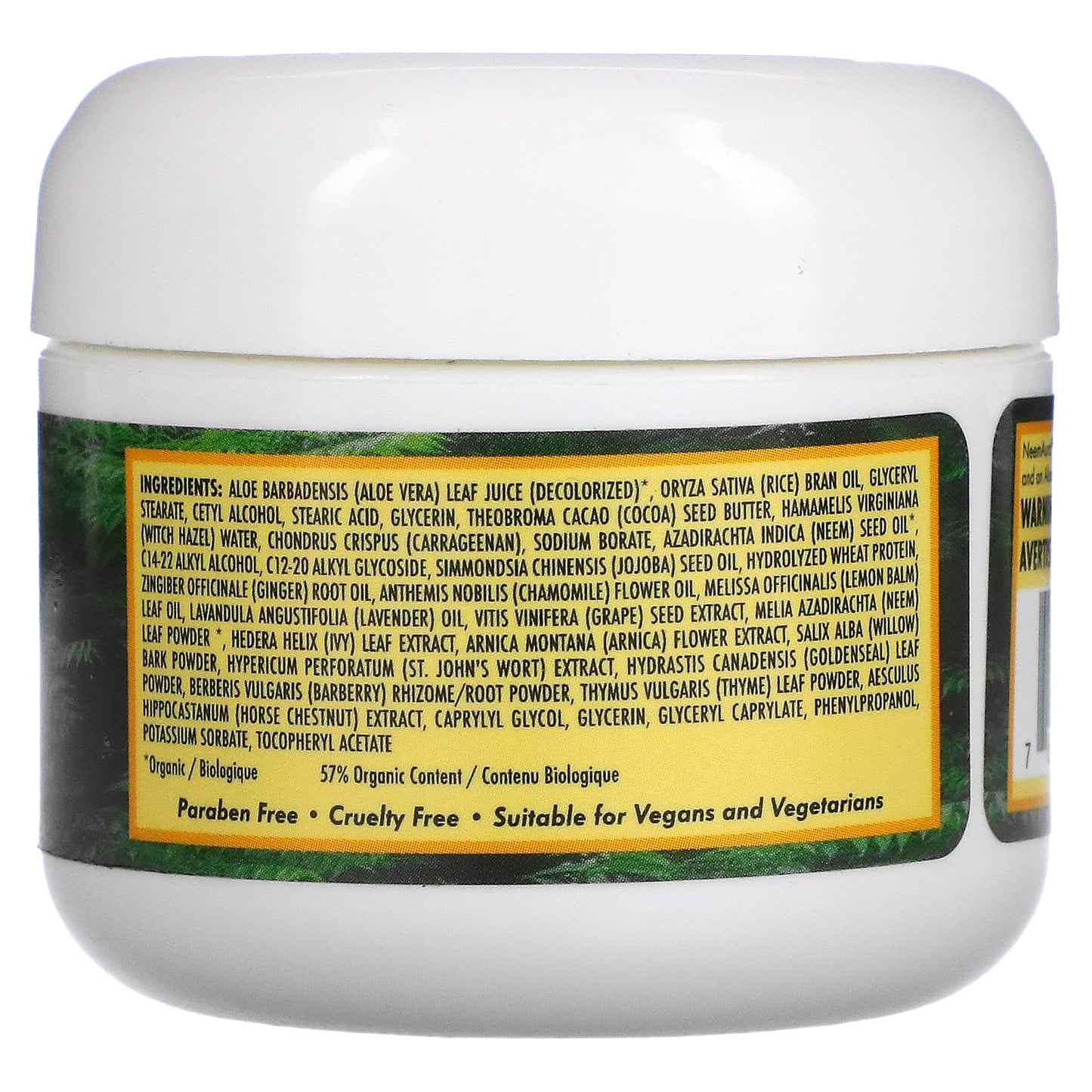 Neemaura, Neem Cream with Aloe Vera (Therapeutic), 2 Oz UPC 786648012017 | Hilife Vitamins
