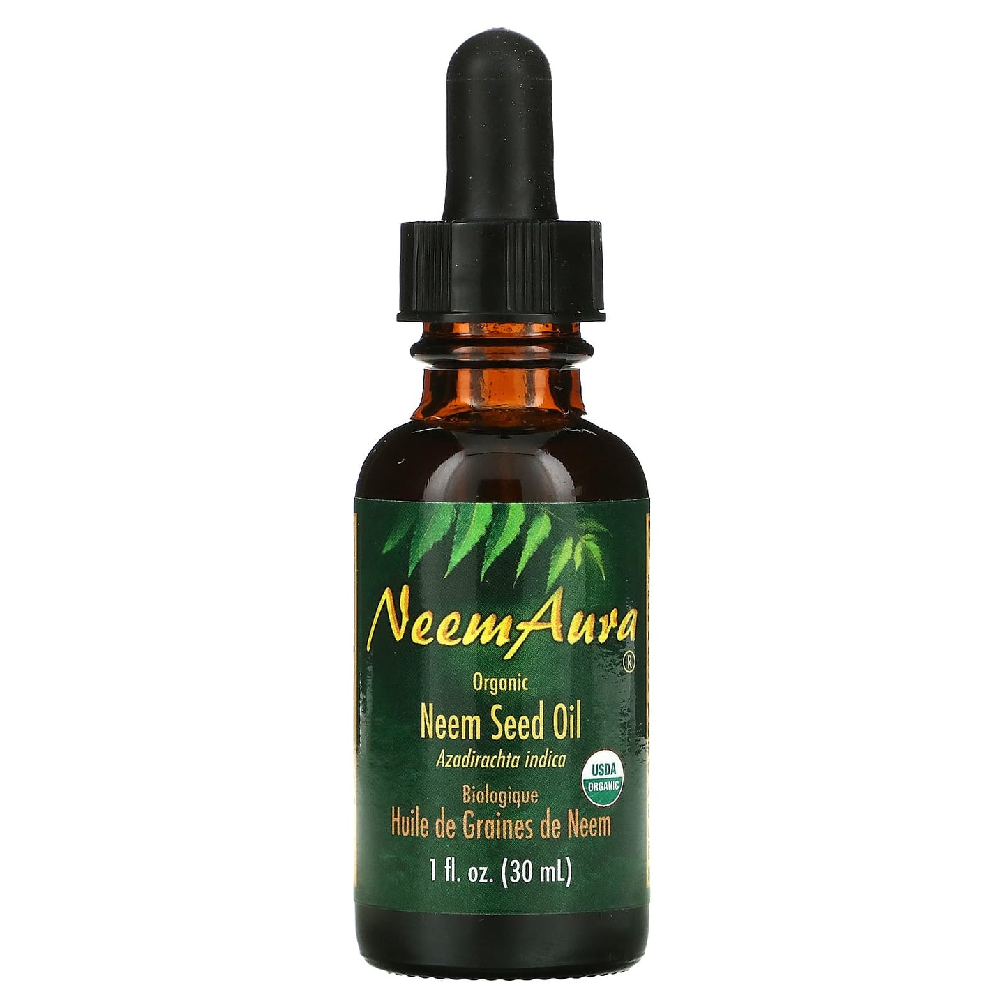 Neemaura, Neem Seed Topical Oil, 1 Oz UPC 786648080016 | Hilife Vitamins
