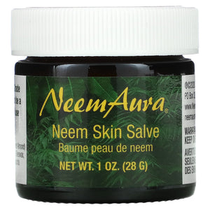 Neemaura, Neem Skin Salve, 1 Oz - 786648080139 | Hilife Vitamins
