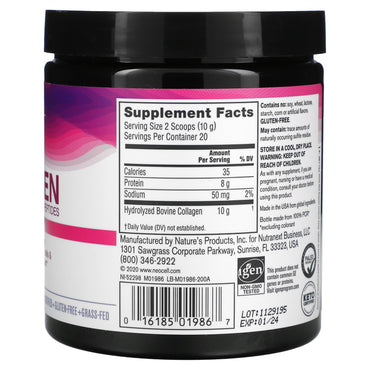 Neocell Laboratories, Super Collagen, 7 Oz UPC 016185019867 | HiLife Vitamins