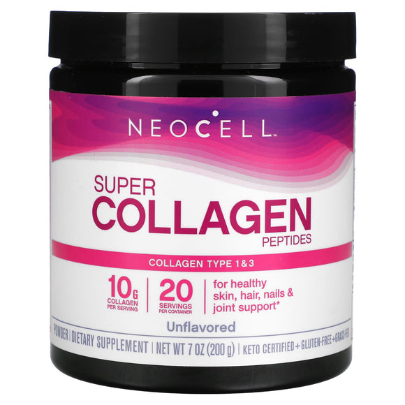 Neocell Laboratories, Super Collagen, 7 Oz - 016185019867 | Hilife Vitamins