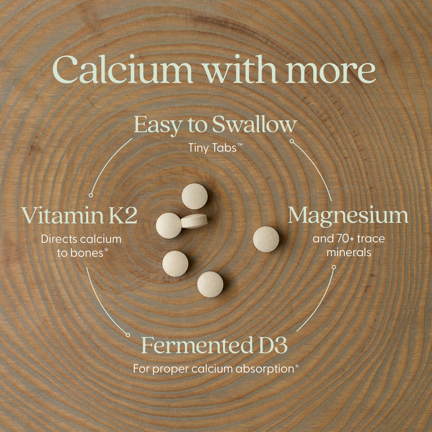 New Chapter, Plant Calcium, Bone Strength Take Care™, 120 Vegan Tiny Tablets UPC 727783004123 | HiLife Vitamins
