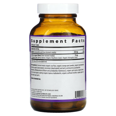 New Chapter, Fermented Vitamin C, 250 mg, 60 Vegan Tablets UPC 727783902573 | HiLife Vitamins