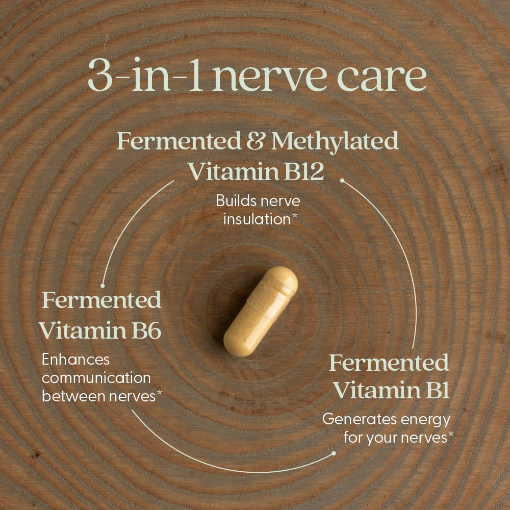 New Chapter, Holistic Nerve Health, 30 Capsules UPC 727783903662 | HiLife Vitamins