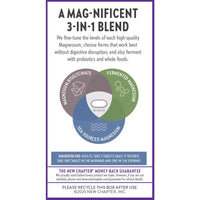 New Chapter, Magnesium Complex, 180 Vegan Tablets UPC 727783904607 | HiLife Vitamins