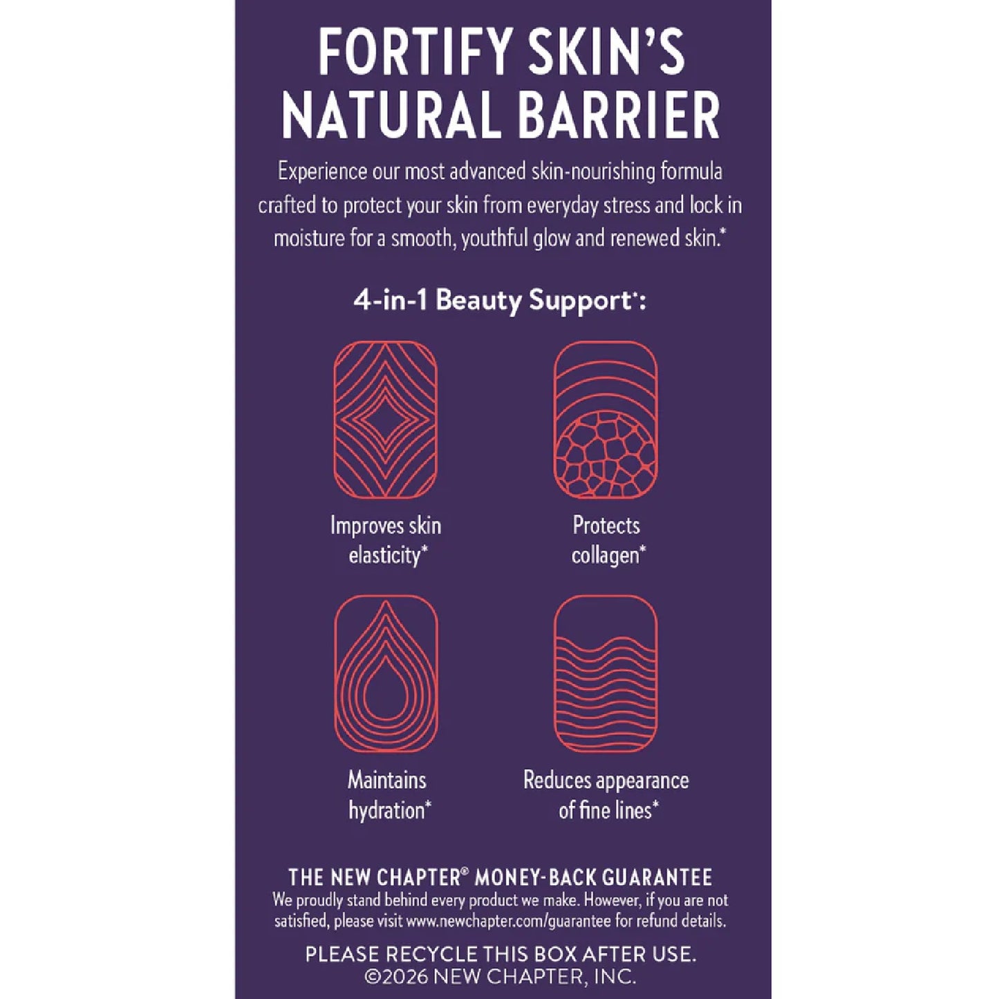 New Chapter, Skin Barrier Boost, 30 Capsules UPC 727783904645 | Hilife Vitamins