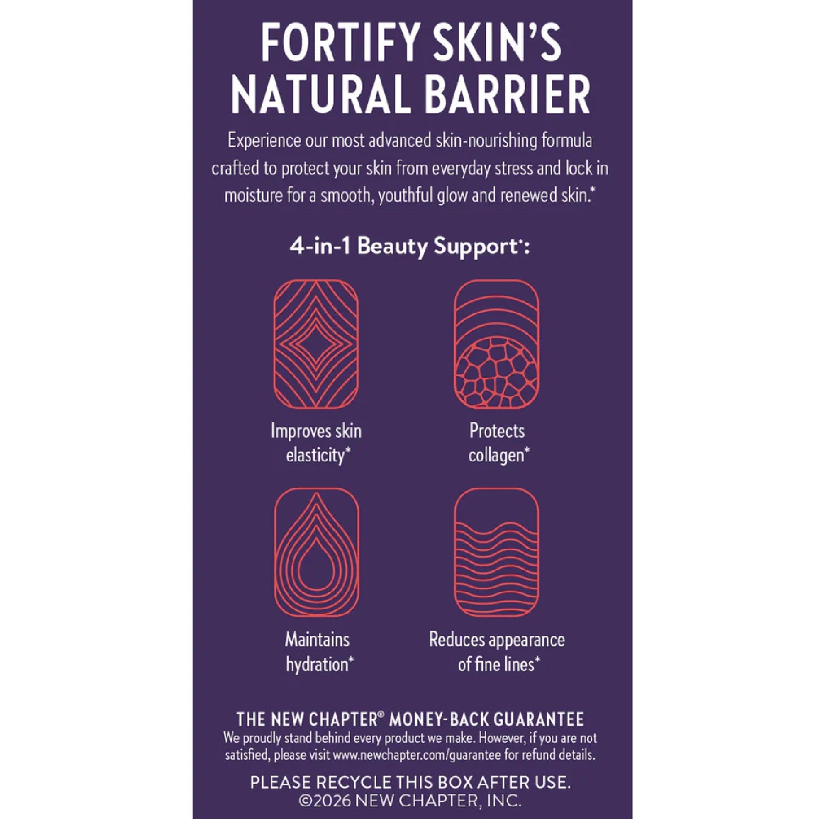 New Chapter, Skin Barrier Boost, 30 Capsules UPC 727783904645 | Hilife Vitamins