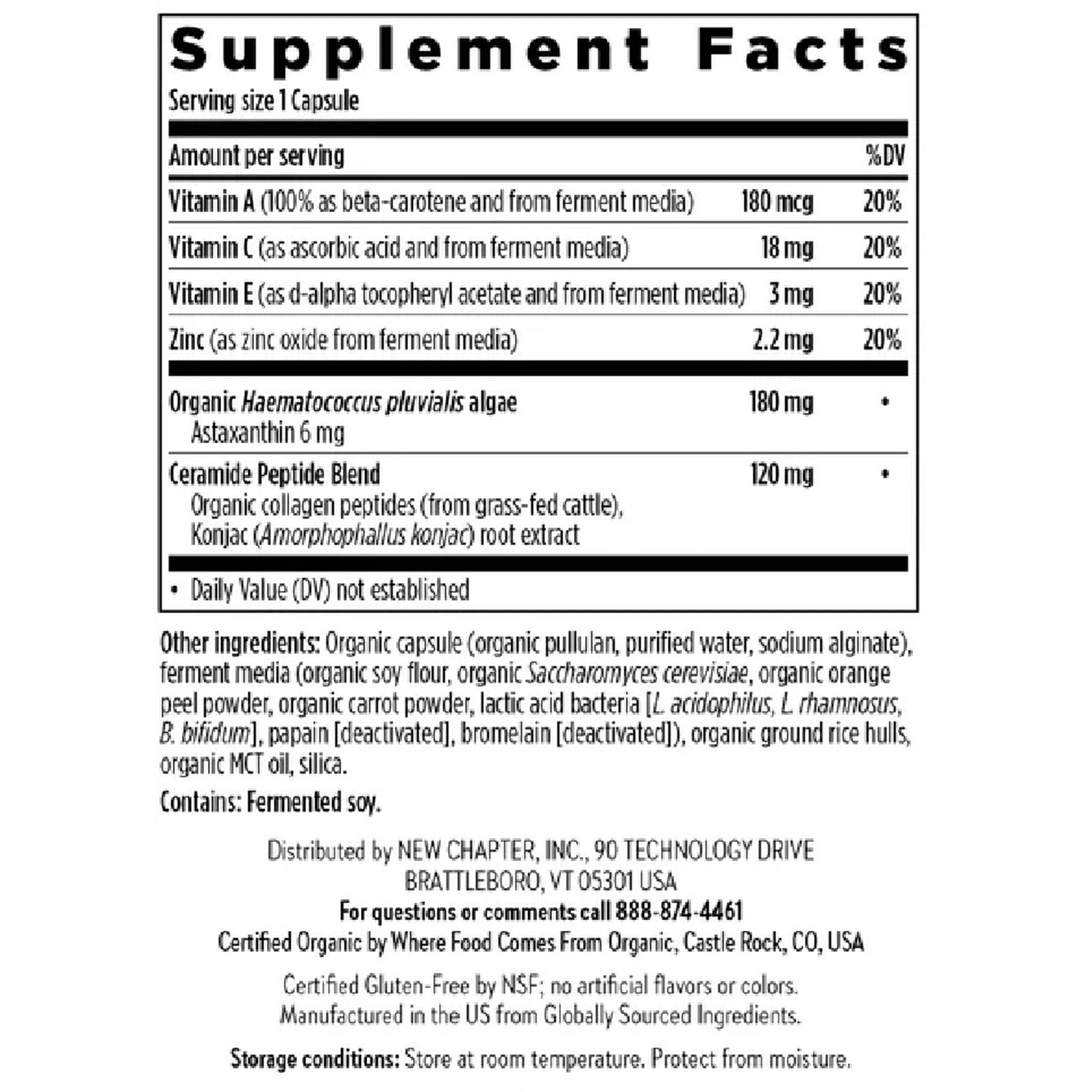 New Chapter, Skin Barrier Boost, 30 Capsules UPC 727783904645 | Hilife Vitamins