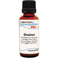 Newton Homeopathics Pro, Drainer, 1 Fl oz (30 ML) UPC 788199008013 | Hilife Vitamins