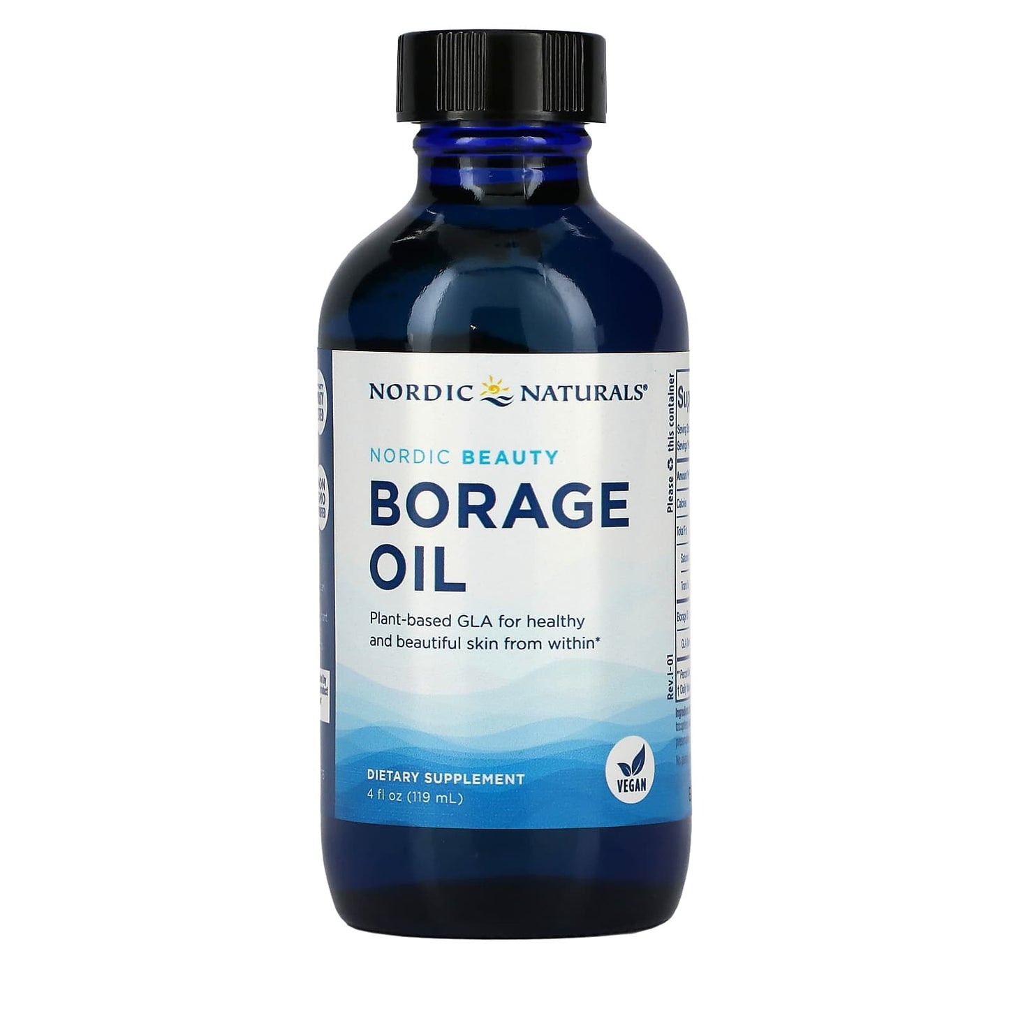 Nordic Naturals, Nordic Beauty, Borage Oil, 4 fl oz (119 ml) UPC 768990016653 | HiLife Vitamins