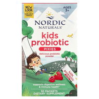 Nordic Naturals, Kids Probiotic Pixies, 30 Packets UPC 768990016783 | HiLife Vitamins