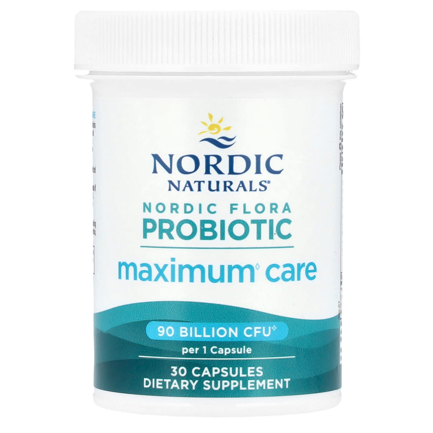 Nordic Naturals, Nordic® Flora Probiotic Maximum Care, 30 Capsules UPC 768990016851 | HiLife Vitamins