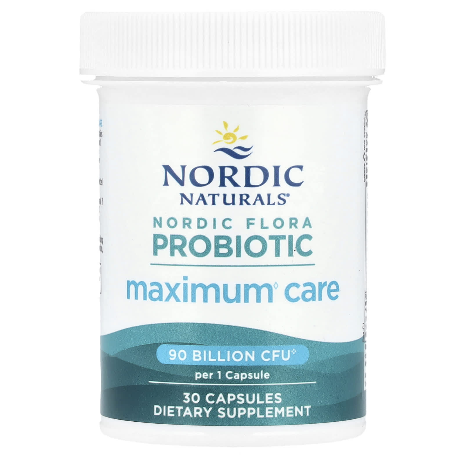 Nordic Naturals, Nordic® Flora Probiotic Maximum Care, 30 Capsules UPC 768990016851 | HiLife Vitamins