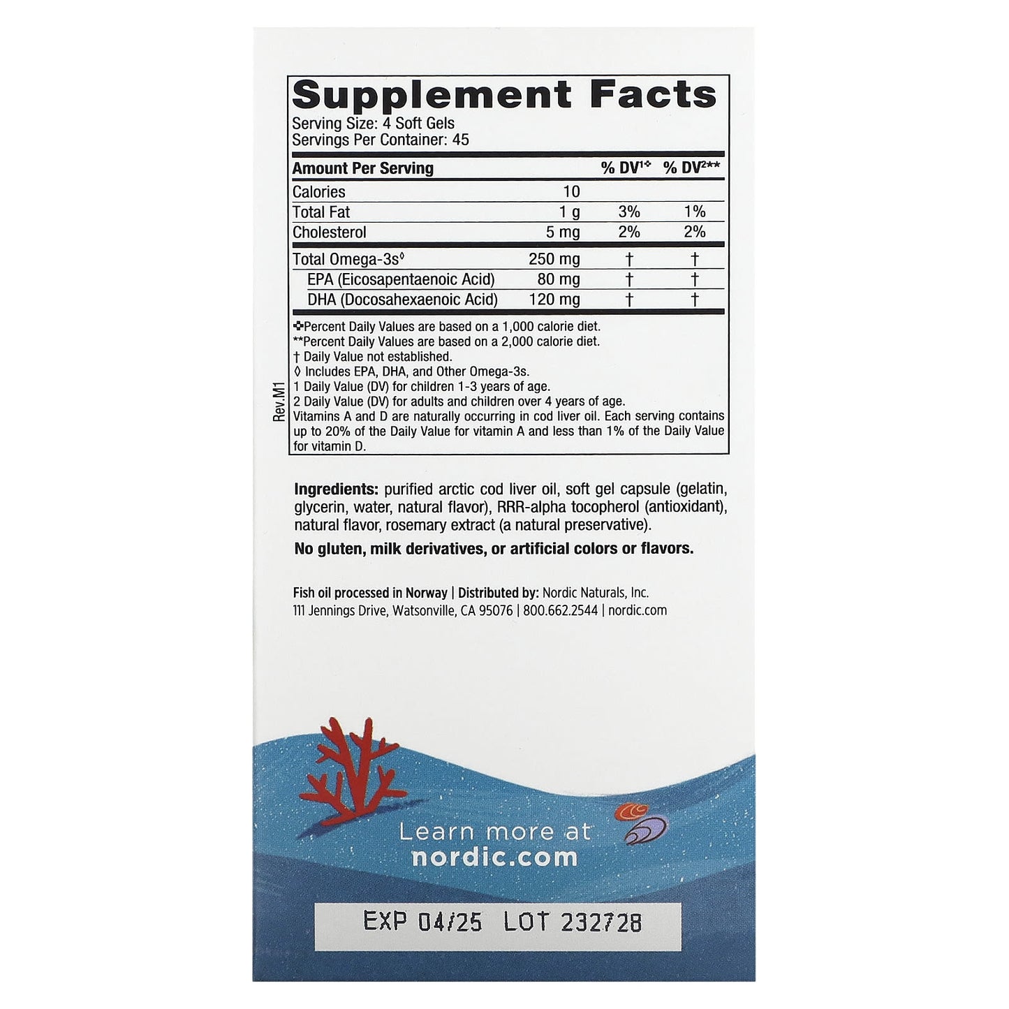 Nordic Naturals, Children's DHA, Ages 3-6, Strawberry, 180 Mini Chewable Soft Gels UPC 768990017209 | HiLife Vitamins