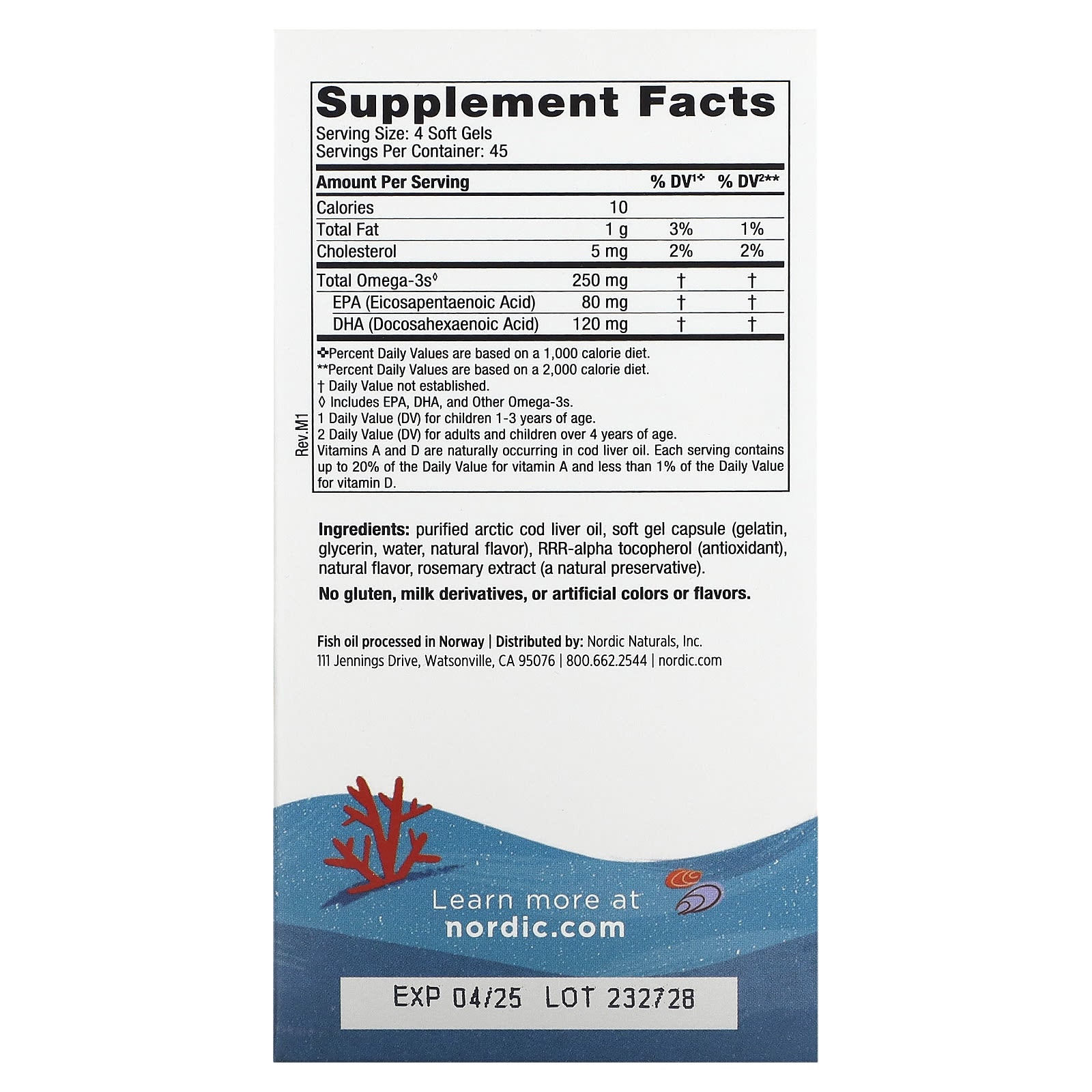 Nordic Naturals, Children's DHA, Ages 3-6, Strawberry, 180 Mini Chewable Soft Gels UPC 768990017209 | HiLife Vitamins