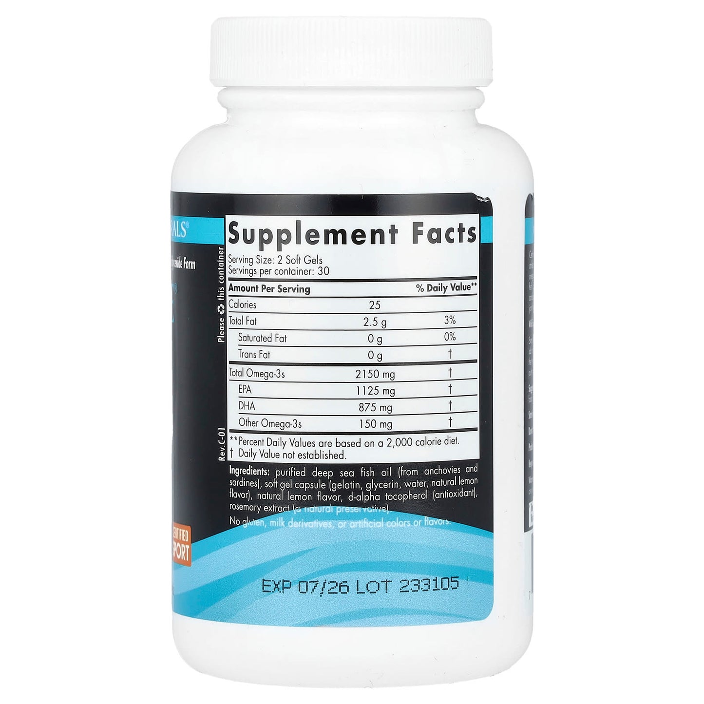Nordic Naturals, Ultimate Omega® 2X Sport, 60 Softgels UPC 768990018077 | HiLife Vitamins