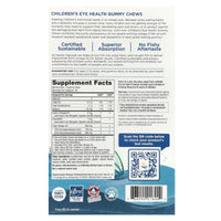 Nordic Naturals, Zero Sugar Children's Eye Health Gummy Chews, 30 Chews UPC 768990018442 | HiLife Vitamins