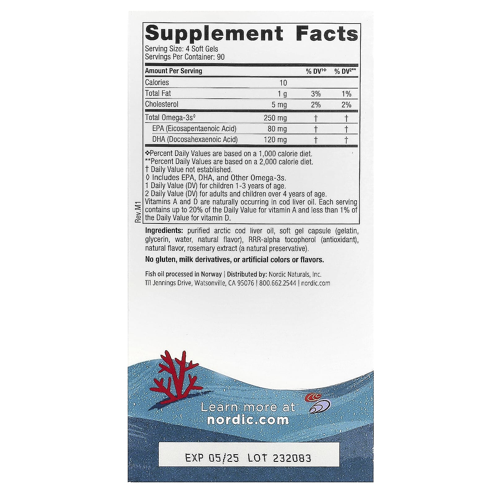 Nordic Naturals, Children's DHA, Ages 3-6, Strawberry, 360 Mini Chewable Soft Gels UPC 768990027208 | HiLife Vitamins