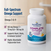 Nordic Naturals, Complete Omega™, Lemon, 180 Soft Gels UPC 768990037702 | Hilife Vitamins