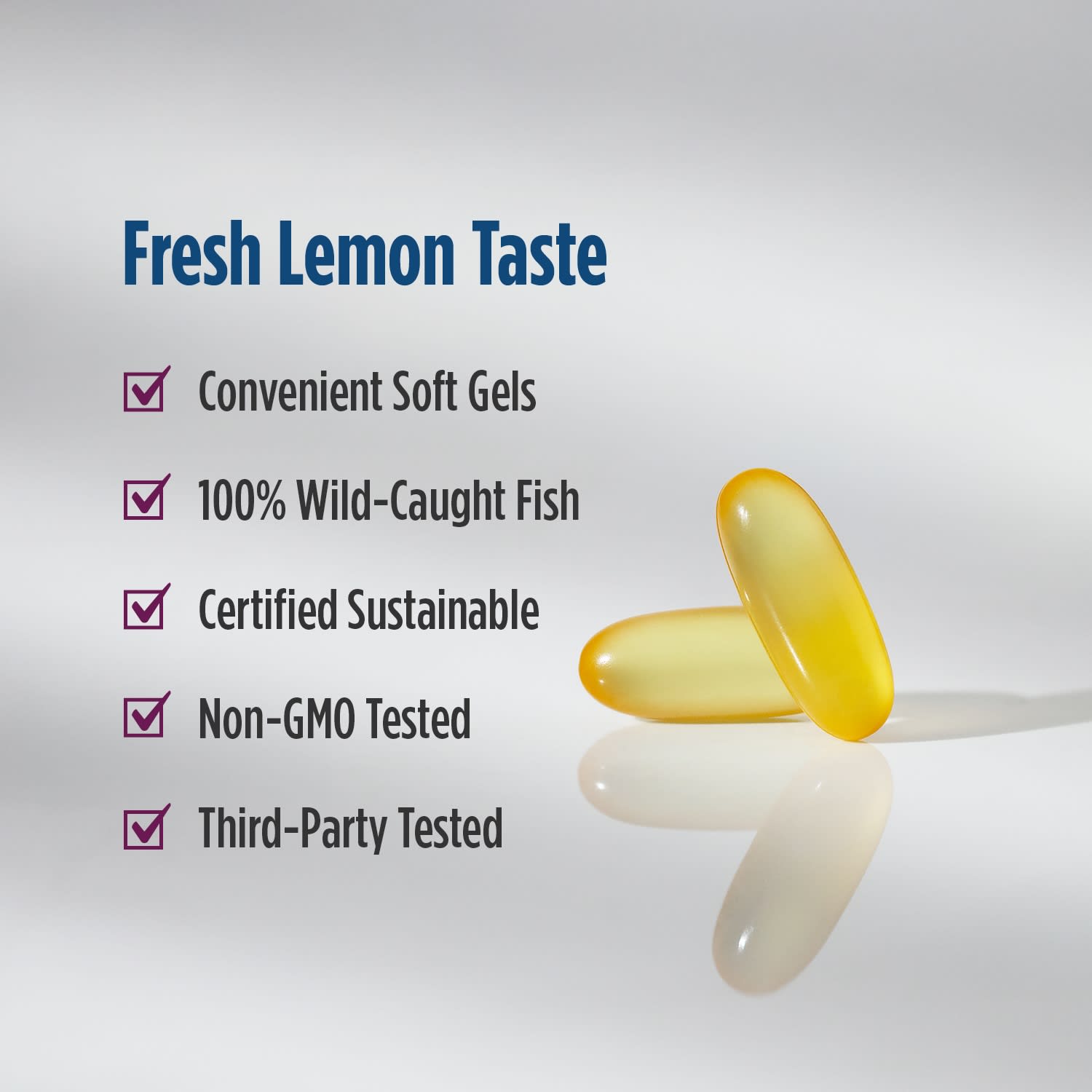 Nordic Naturals, Complete Omega™, Lemon, 180 Soft Gels UPC 768990037702 | Hilife Vitamins