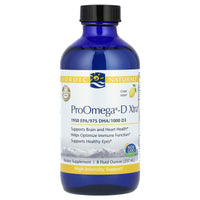 Nordic Naturals, ProOmega®-D Xtra, Lemon, 8 fl oz (237 ml) - 768990117831 | Hilife Vitamins