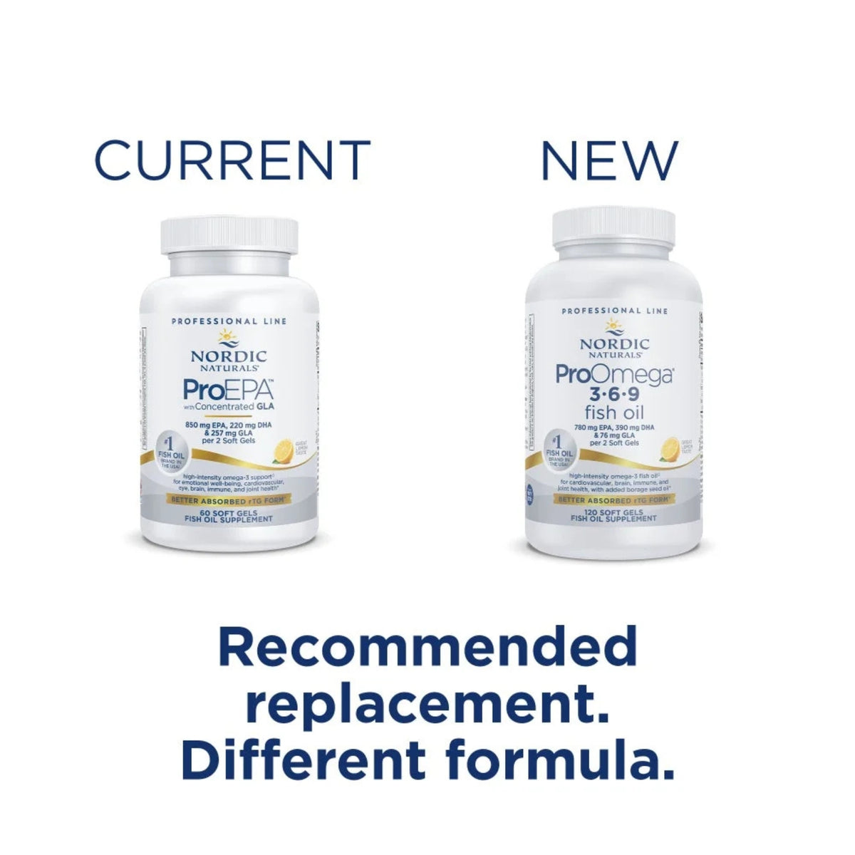 Nordic Naturals, ProOmega 3-6-9, Lemon, 1,000 mg, 120 Soft Gels (500 mg per Capsule) UPC 768990121289 | Hilife Vitamins