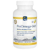 Nordic Naturals, ProOmega 3-6-9, Lemon, 1,000 mg, 120 Soft Gels (500 mg per Capsule) UPC 768990121289 | HiLife Vitamins