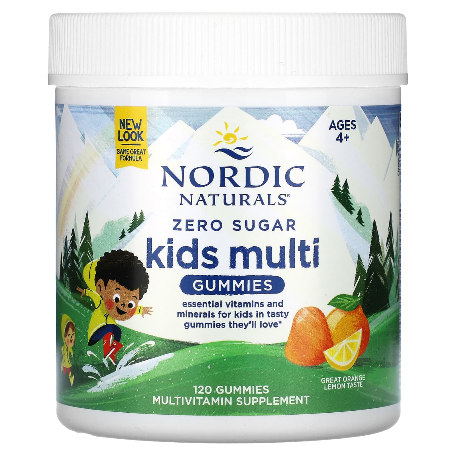 Nordic Naturals, Zero Sugar Kids Multi Gummies, 120 Gummies UPC 768990301278 | HiLife Vitamins