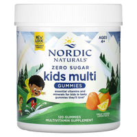 Nordic Naturals, Zero Sugar Kids Multi Gummies, 120 Gummies UPC 768990301278 | HiLife Vitamins