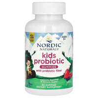 Nordic Naturals, Kids Probiotic Gummies, Ages 3+, Great Berry, 60 Gummies UPC 768990301704 | HiLife Vitamins
