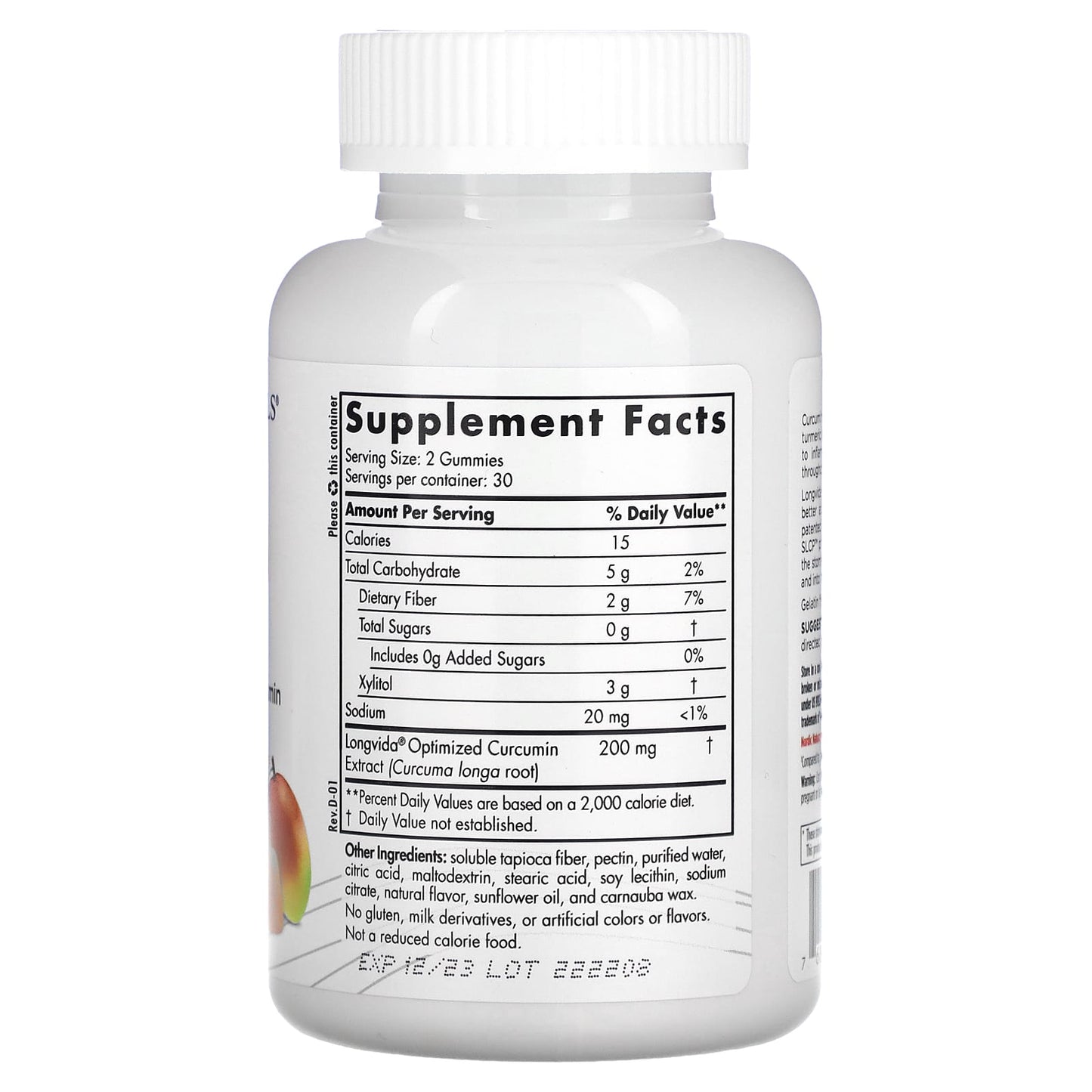 Nordic Naturals, Zero Sugar Curcumin Gummies, 60 Gummies UPC 768990301865 | HiLife Vitamins