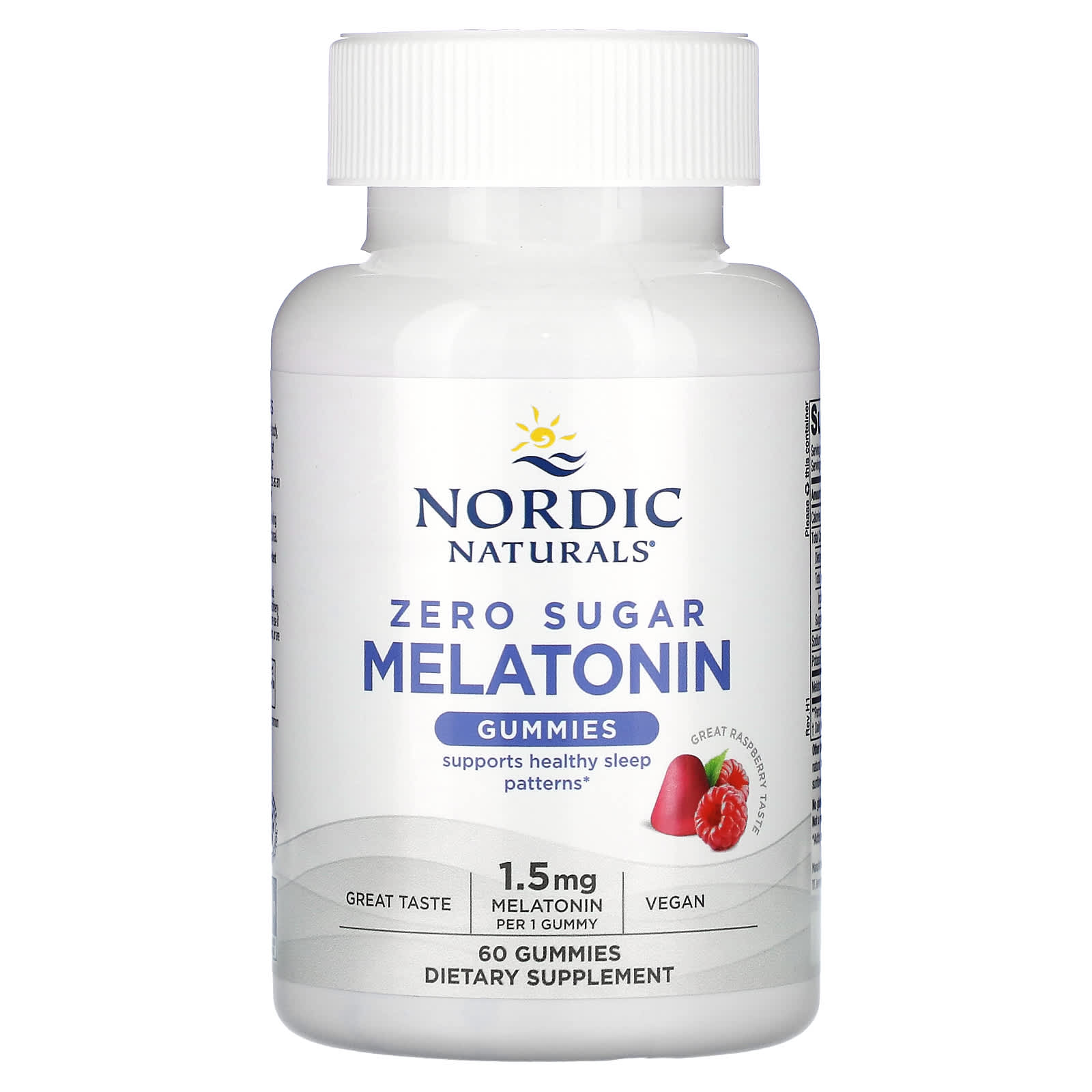 Nordic Naturals, Zero Sugar Melatonin Gummies, 60 Gummies UPC 768990301889 | HiLife Vitamins
