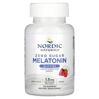 Nordic Naturals, Zero Sugar Melatonin Gummies, 60 Gummies UPC 768990301889 | HiLife Vitamins