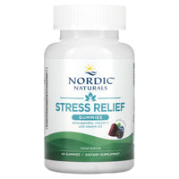 Nordic Naturals, Stress Relief Gummies, 40 Gummies UPC 768990301940 | HiLife Vitamins
